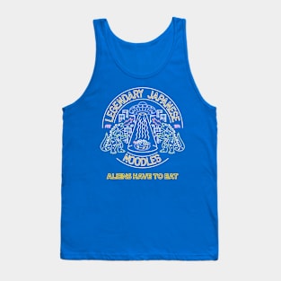 Ramen alien Tank Top